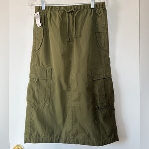 Midi Cargo Skirt